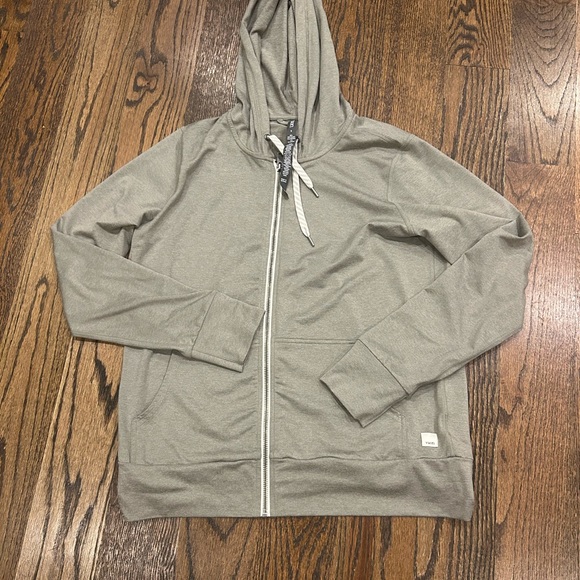 Vuori Jacket Women Halo Performance Lightweight Sage Green Women's Hoodie VW268 - Picture 7 of 9